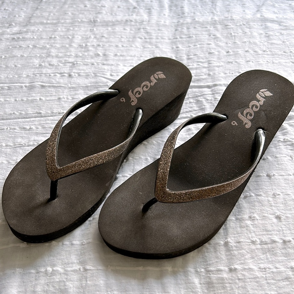 Reef wedge sandal flip flop